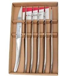Coffret de 6 couteaux Le Thiers Acier brillant - Au Sabot