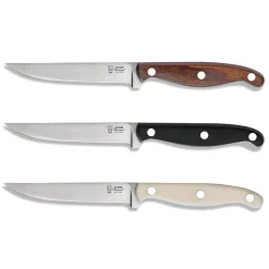 Coffret de 6 couteaux à Steak Bistronome Manche Noir - Au Nain