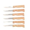 Coffret de 6 Couteaux à Steak manche bois - Au Sabot