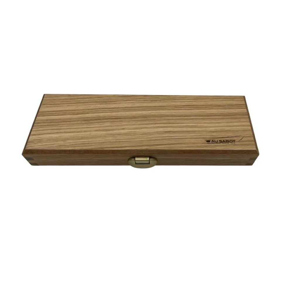 Coffret Laguiole Prestige Lame Damas Manche Phacochère - Au Sabot