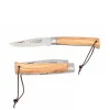 Coffret Plumier avec Couteau pliant Alpin Manche Olivier - Au Sabot