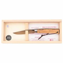 Coffret Plumier avec Couteau pliant Alpin Manche Olivier - Au Sabot