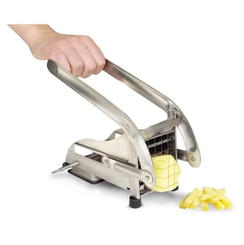 Coupe-Frites ménager inox 2 couteaux - La Bonne Graine