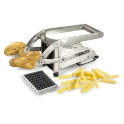 Coupe-Frites ménager inox 2 couteaux - La Bonne Graine