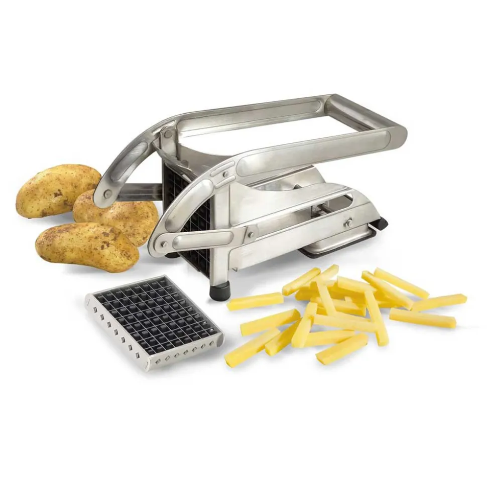 Coupe-Frites ménager inox 2 couteaux - La Bonne Graine