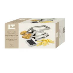 Coupe-Frites ménager inox sur ventouse 2 couteaux - Louis Tellier