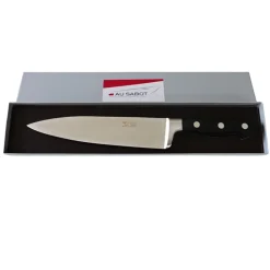 Couteau de Chef 20cm Forgé Noir - Au Sabot