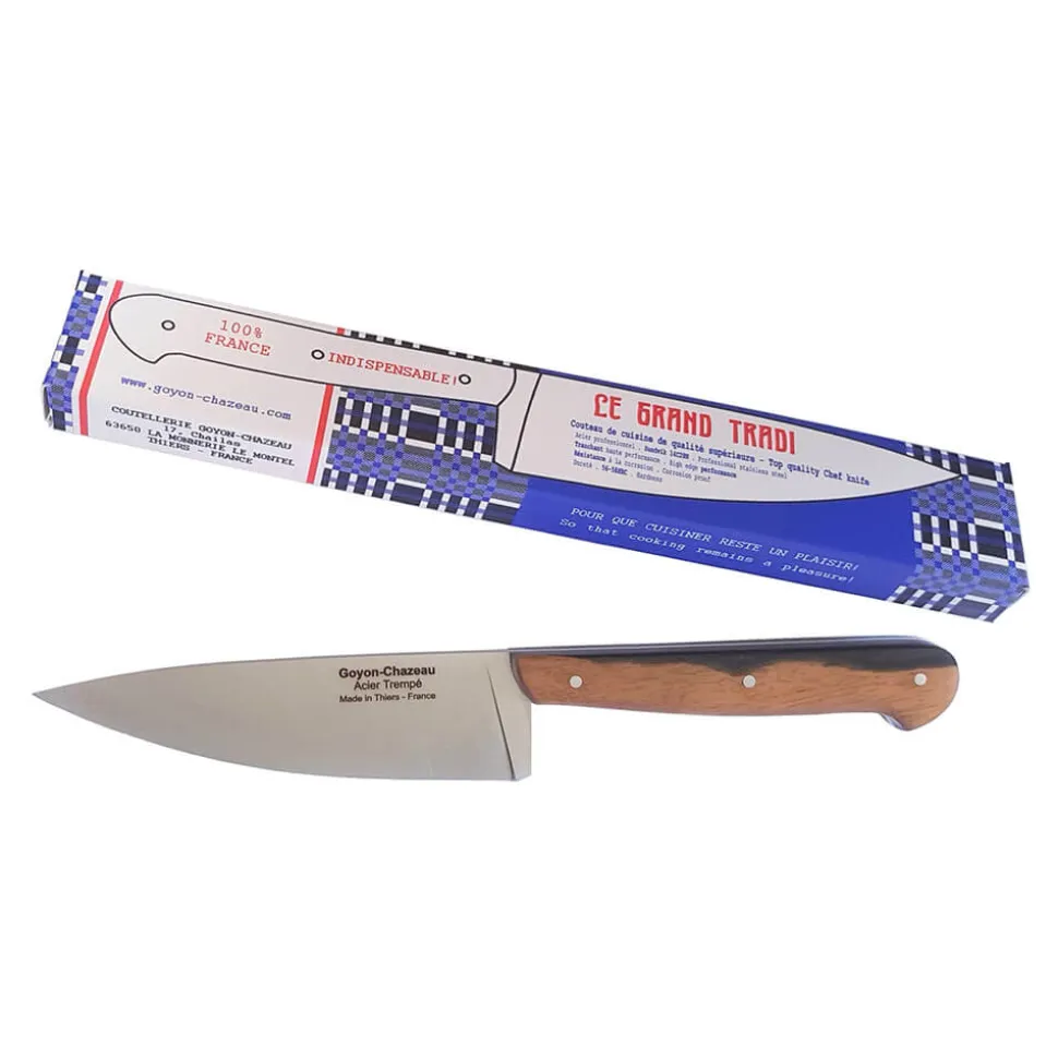 Couteau de Chef GRAND TRADI Ebène - GOYON-CHAZEAU