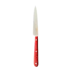 Couteau d'Office Lame Carbone Manche en Bois - Au Sabot