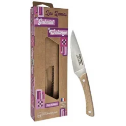 Couteau Office Solange Manche Platane - GOYON-CHAZEAU