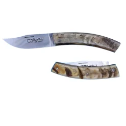 Couteau pliant Baribal 12 cm Corne Bélier - Au Sabot