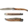 Couteau Pliant Laguiole Manche en Olivier - Au Sabot