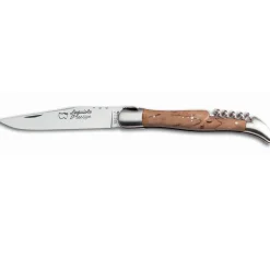 Couteau pliant Laguiole Prestige Manche Bouleau Acier Forgé - Au Sabot
