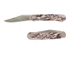 Couteau pliant Le Pionnier Bois de Cerf avec Etui OFFERT - DOURIS CHASTEL