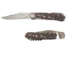 Couteau pliant Le Pionnier Bois de Cerf avec Tire-Bouchon - DOURIS CHASTEL