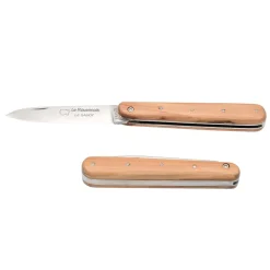Couteau Pliant Le Rouennais Manche Pommier - Au Sabot