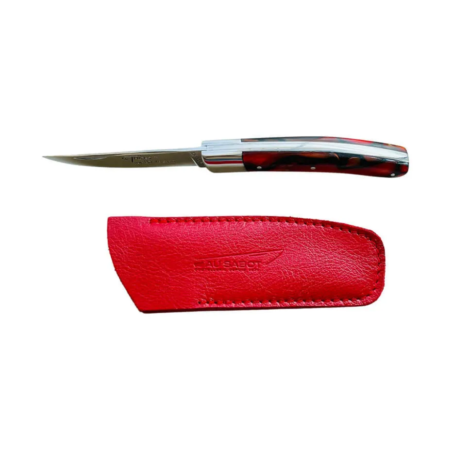 Couteau Pliant Le Thiers avec Etui Rouge OFFERT - Au Sabot