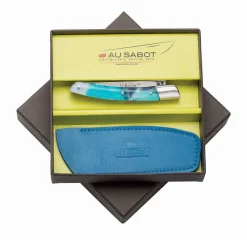 Couteau Pliant Le Thiers avec Etui Bleu OFFERT - Au Sabot