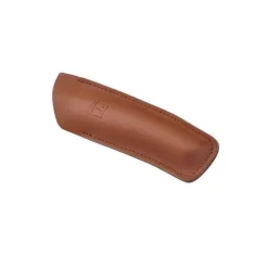Couteau pliant Le Thiers Pirou 12cm Ivoire Phacochère avec Etui en cuir OFFERT - GOYON-CHAZEAU