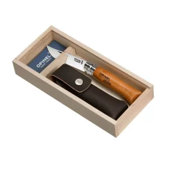 Couteau pliant n°8 Carbone avec étui - OPINEL