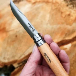 Couteau pliant n°8 Inox avec étui - OPINEL
