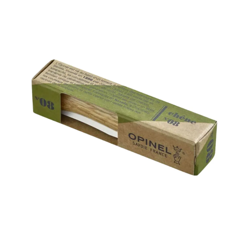 Couteau pliant n°8 Inox Chêne - OPINEL