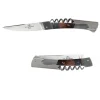 Couteau pliant Saint Vincent Cep de Vigne avec Etui en cuir OFFERT - GOYON-CHAZEAU