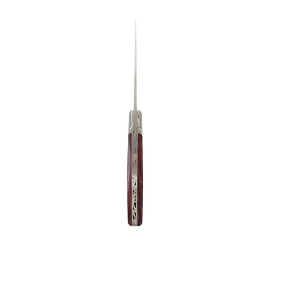 Couteau pliant Styl'Ver Bois de Violette avec Etui en cuir OFFERT - GOYON-CHAZEAU