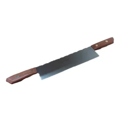 Couteau pour fromage à raclette avec guillochage - Au Nain