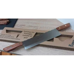 Couteau pour fromage à raclette avec guillochage - Au Nain