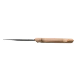 Couteau Saigner 11 cm Acier Carbone Manche en Hêtre - AU NAIN