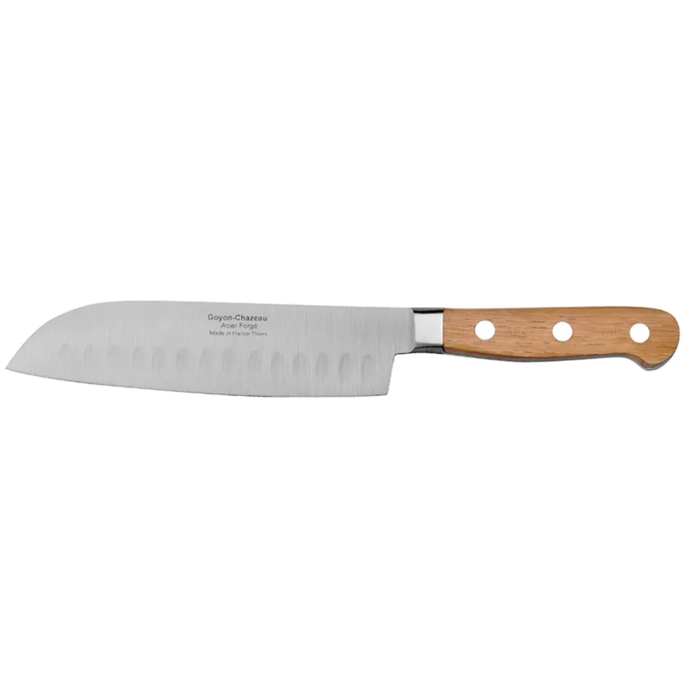 Couteau Santoku Alvéolé 17 cm Tradi'Chef - GOYON-CHAZEAU