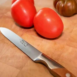 Couteau Tomate à lame crantée 13 cm Le Thiers - GOYON-CHAZEAU