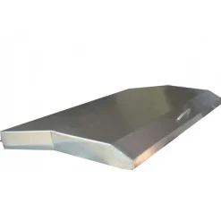 Couvercle en inox pour plancha IBANEZ 2 feux - PLANCHA TONIO