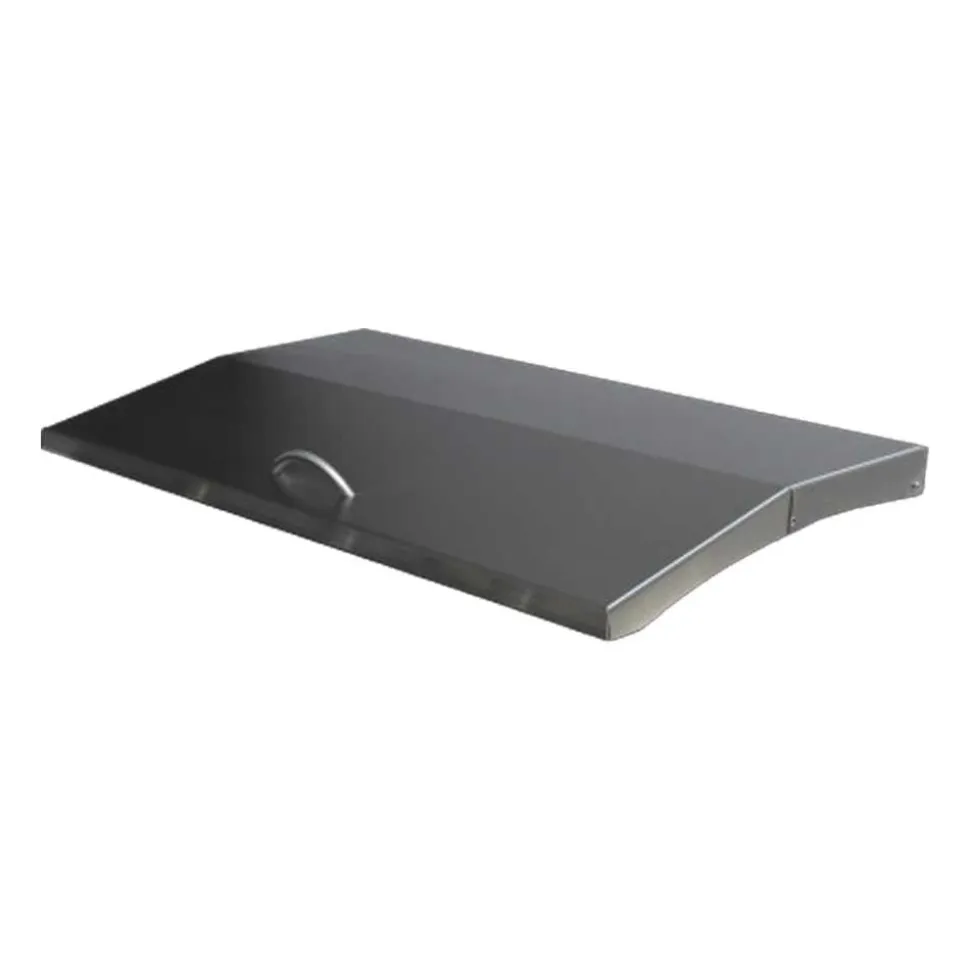 Couvercle en inox pour plancha LAGOA 2 feux - PLANCHA TONIO