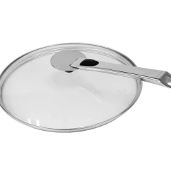 Couvercle en verre bombé Platine - CRISTEL