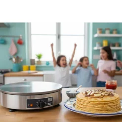 Crêpière professionnelle bretonne électrique inox - ROLLER GRILL
