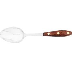 Cuillère de service inox manche en bois - Au Nain