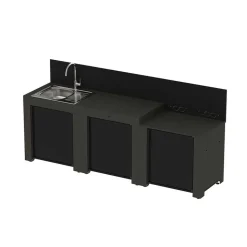 Cuisine Classic 3 Modules Gris Cargo - ENO