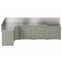Cuisine COMFORT 5 Modules Vert Sauge - ENO