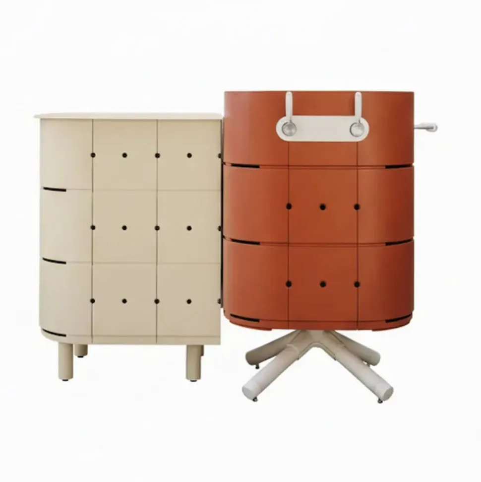 Cuisine Duo MARCEL Charbon + meuble JEAN - ALUVY