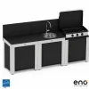 Cuisine 3 Eléments avec plancha Enosign 80 - ENO