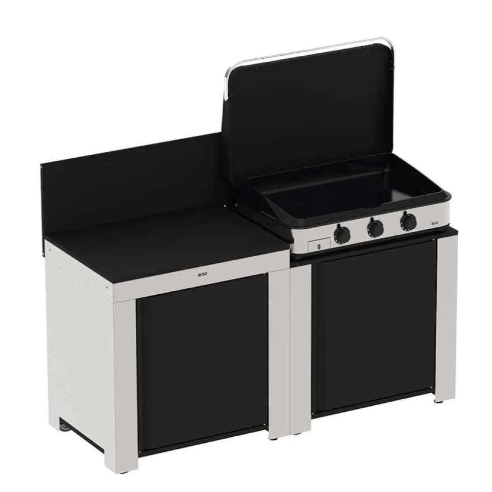 Cuisine 2 Eléments avec plancha Enosign80 - ENO