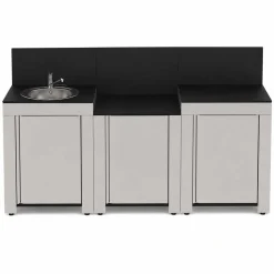 Cuisine 3 Modules Inox Accessoires OFFERTS - ENO
