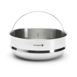 Cuit-vapeur en inox 24 cm - DE BUYER
