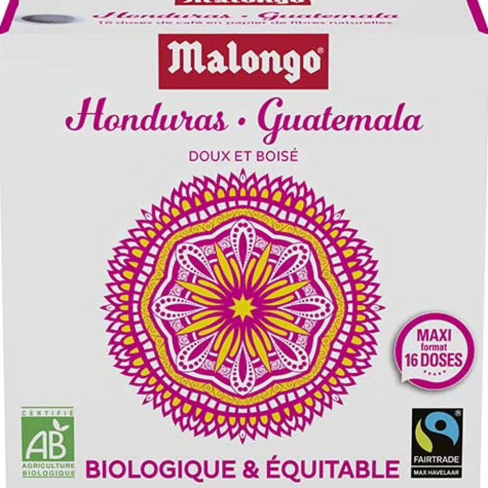 Dosettes café Honduras/Guatemala - Machine EOH - MALONGO