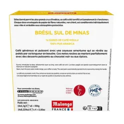 Dosettes de café Brésil Sul de Minas - Machine EOH - MALONGO