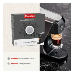 Dosettes de café Italian Style - Machine EOH - MALONGO