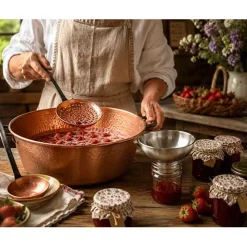 Ensemble Confiture Bassine Cuivre martelé Tous Feux Induction - BAUMALU