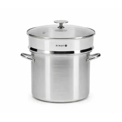 Ensemble Cuit-Vapeur Couscous Inox 24 cm - DE BUYER